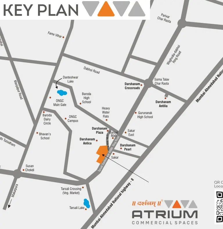 Darshanam Atrium - Key Plan