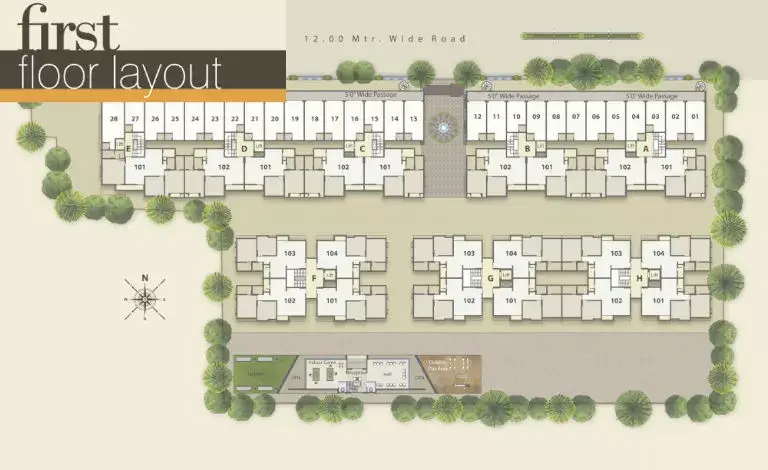 Darshanam Avenue First Floor Plan