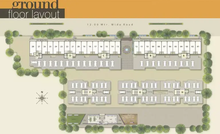 Darshanam Avenue Ground Floor Plan