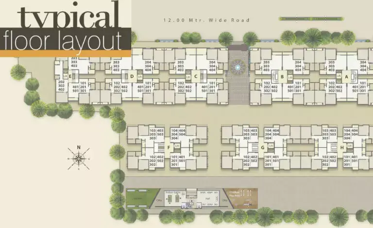 Darshanam Avenue Typical Foor Plans