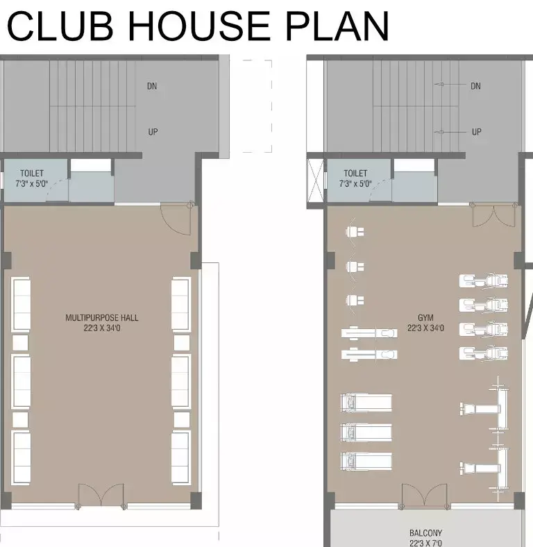Darshanam Bliss Club House Plan