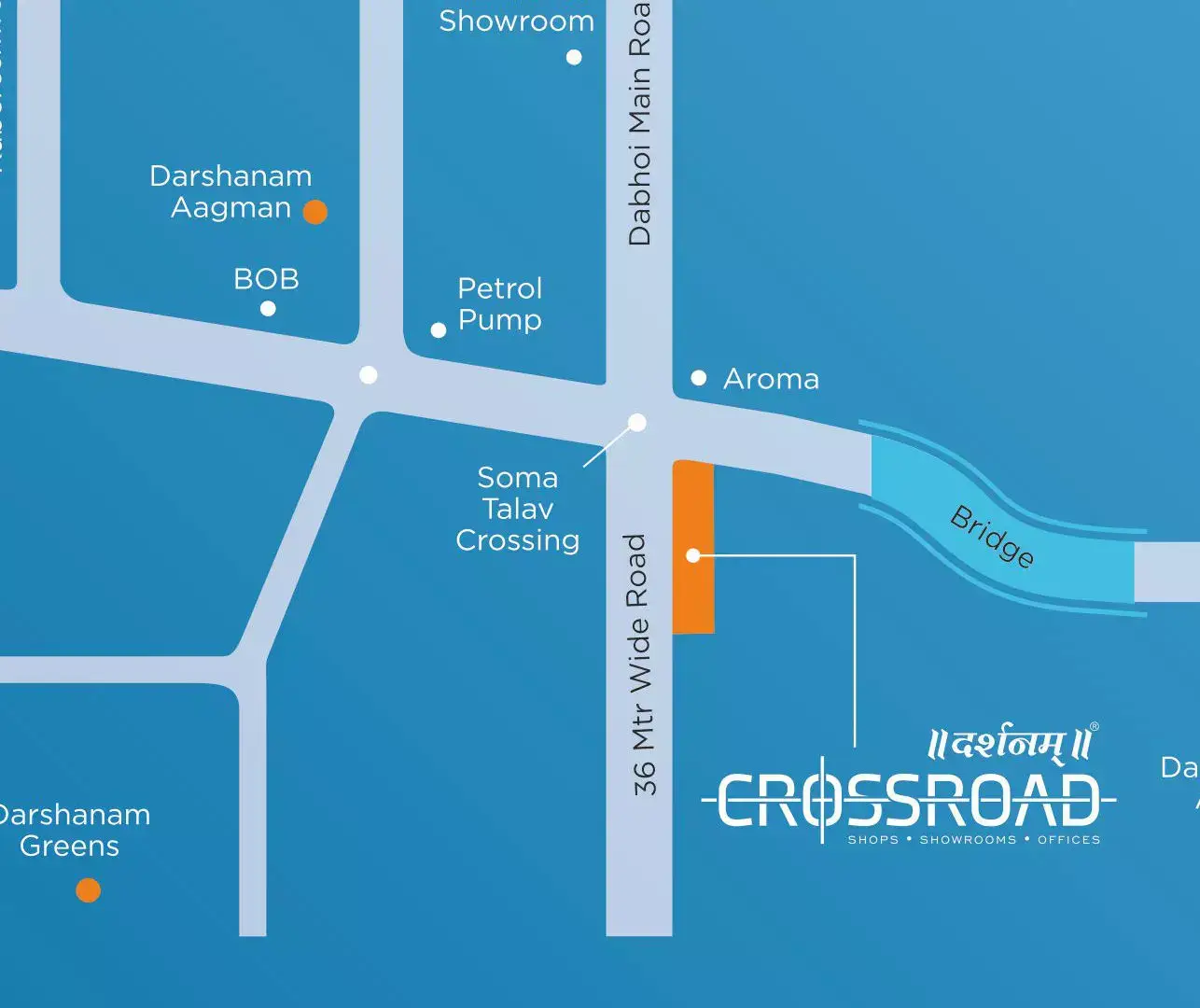 DARSHANAM CROSSROAD - Location Plan