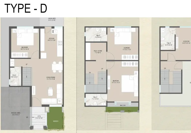 DARSHANAM GARDENCITY - TYPE D