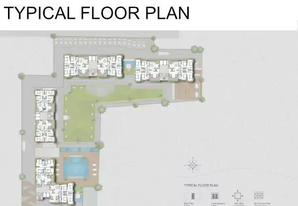 Darshanam Ocean - Typical Floor Plan