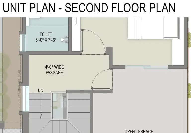 Darshanam Pride - UNIT PLAN - SECOND FLOOR PLAN