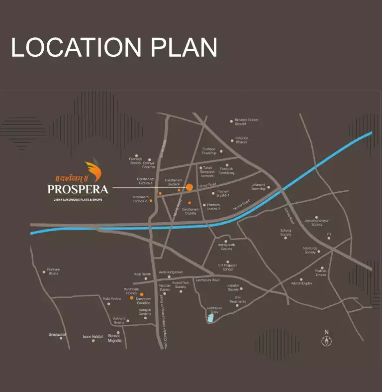 DARSHANAM PROSPERA - Location Plan