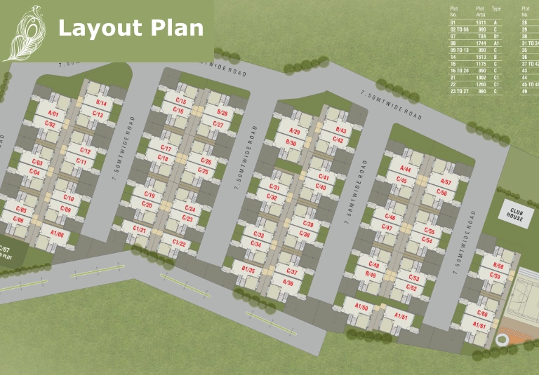 Darshanam Shaligram Homes - Layout Plan