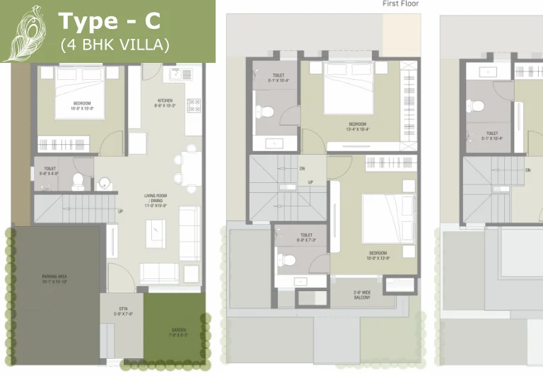 Darshanam Shaligram Homes - Type C