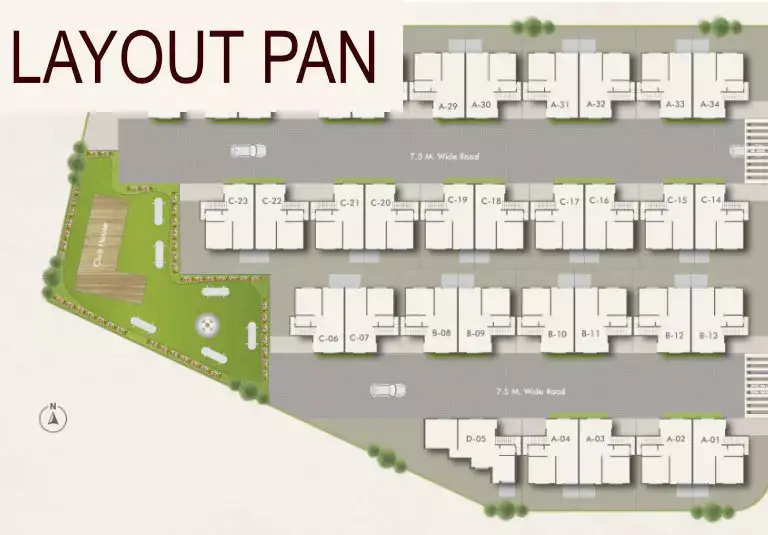 Darshanam Tusti  - Layout Plan
