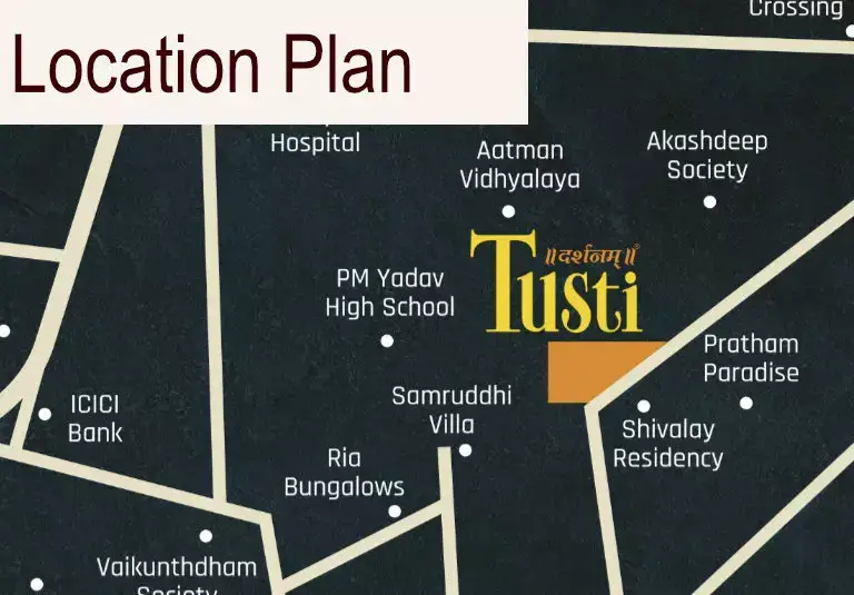 Darshanam Tusti - Location Plan